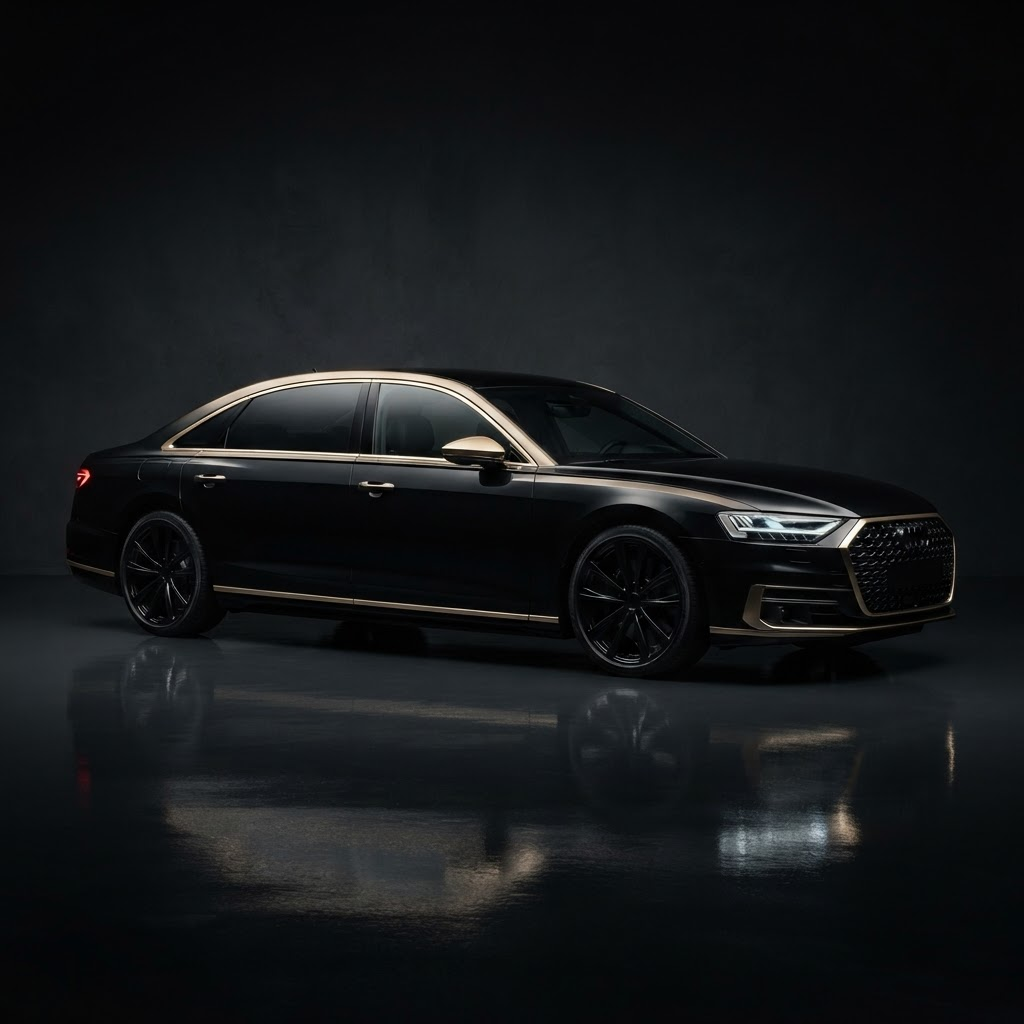 Executive Saloon — black executive vehicle